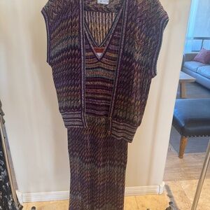 Missoni Sleeveless Dress and Jacket